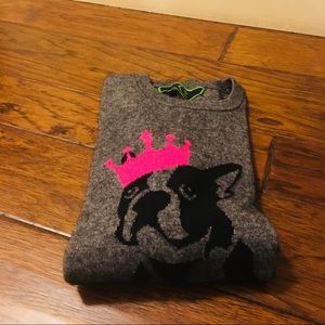 C. Wonder Boston Terrier Sweater (S)